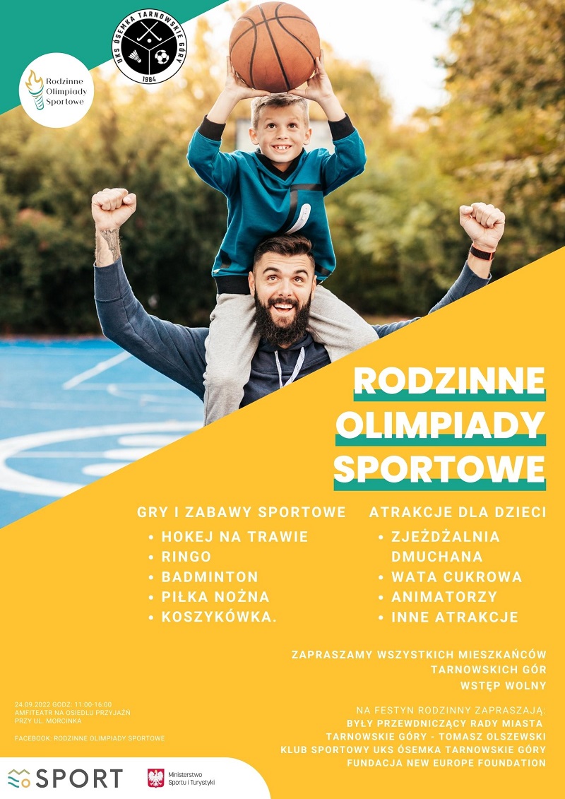 Rodzinne Olimpiady Sportowe w Tarnowskich Górach